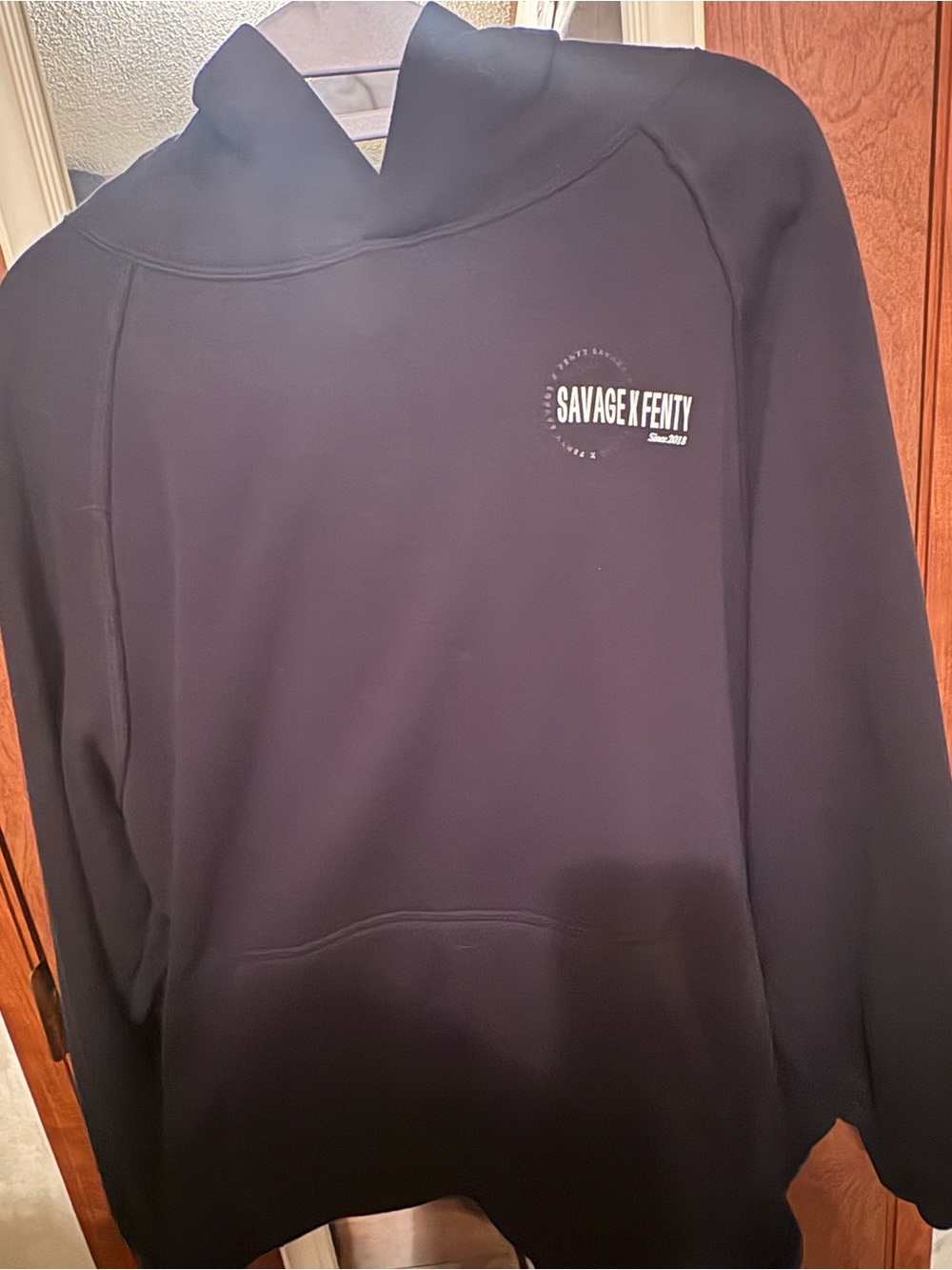 Savage X Fenty Black Crewneck Sweatshirt